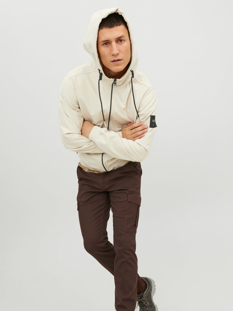 JJEBASIC SOFTSHELL HOOD NOOS 12236300 GIUBBOTTO UOMO