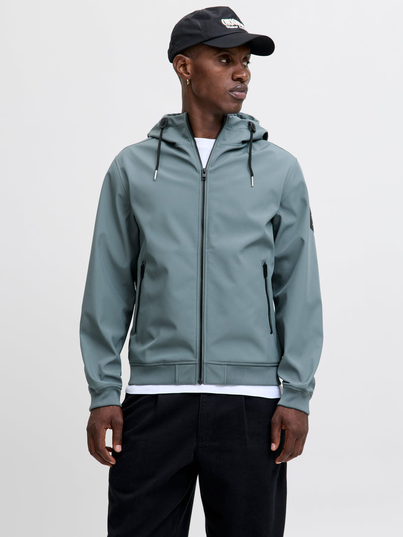 JJEBASIC SOFTSHELL HOOD NOOS 12236300 GIUBBOTTO UOMO