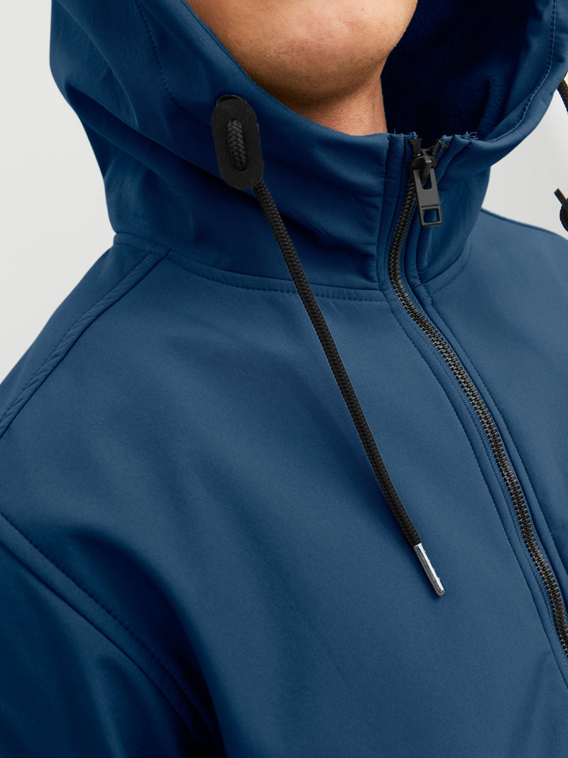 JJEBASIC SOFTSHELL HOOD NOOS 12236300 GIUBBOTTO UOMO