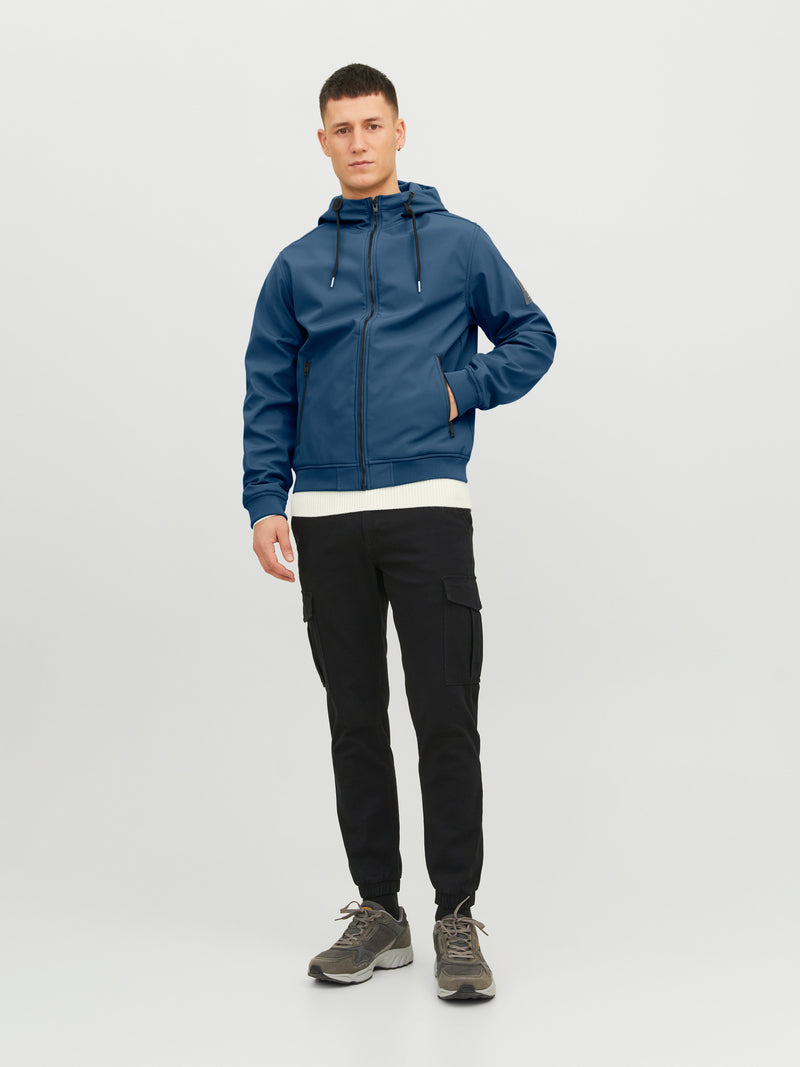 JJEBASIC SOFTSHELL HOOD NOOS 12236300 GIUBBOTTO UOMO