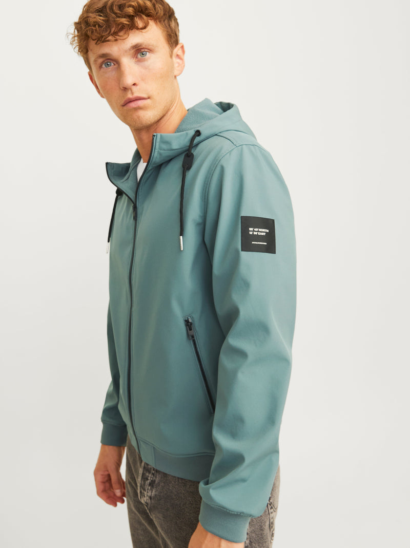 JJEBASIC SOFTSHELL HOOD NOOS 12236300 GIUBBOTTO UOMO