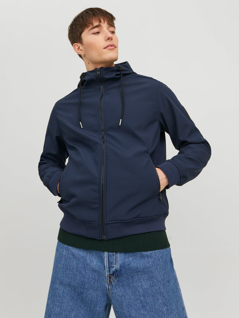 JJEBASIC SOFTSHELL HOOD NOOS 12236300 GIUBBOTTO UOMO