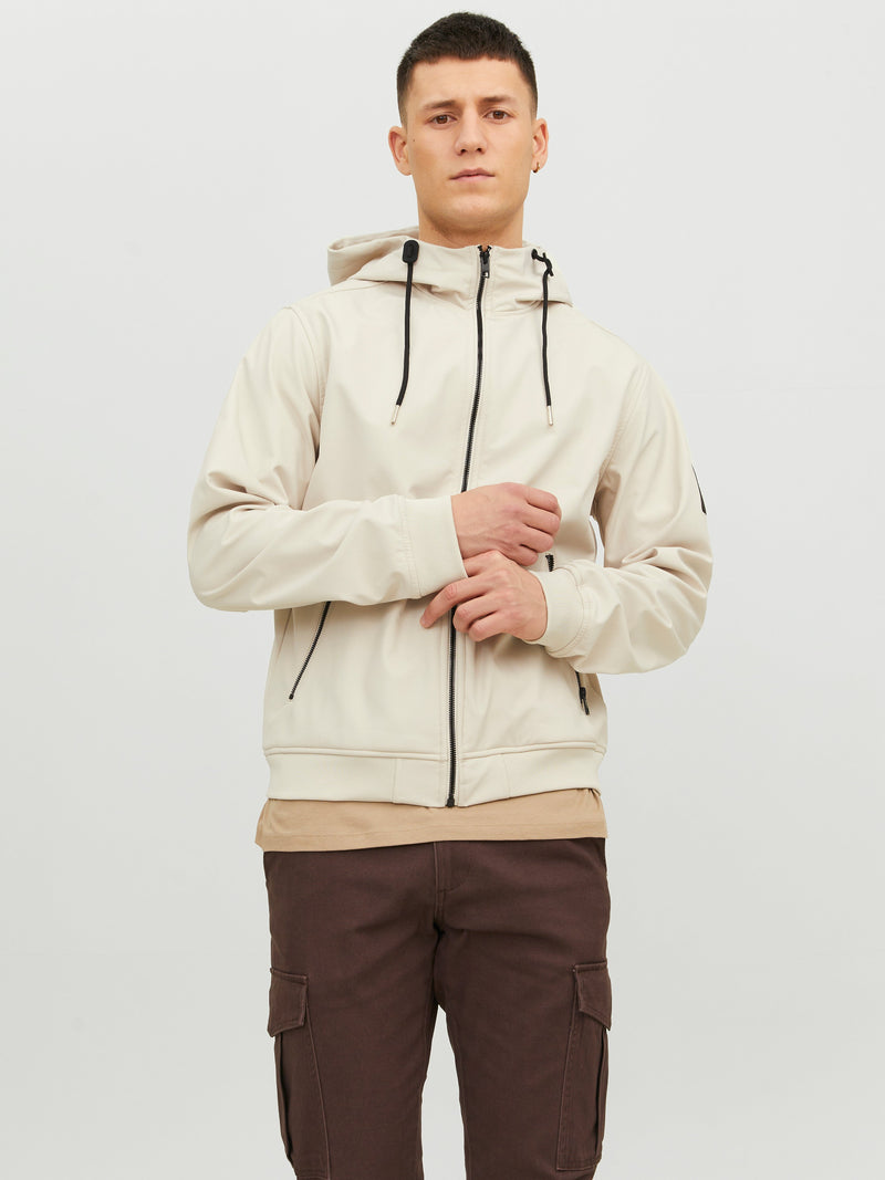 JJEBASIC SOFTSHELL HOOD NOOS 12236300 GIUBBOTTO UOMO