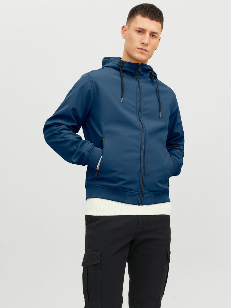 JJEBASIC SOFTSHELL HOOD NOOS 12236300 GIUBBOTTO UOMO