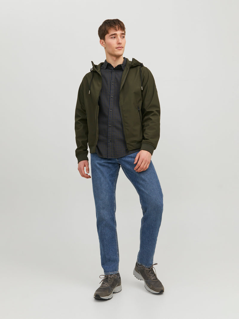 JJEBASIC SOFTSHELL HOOD NOOS 12236300 GIUBBOTTO UOMO