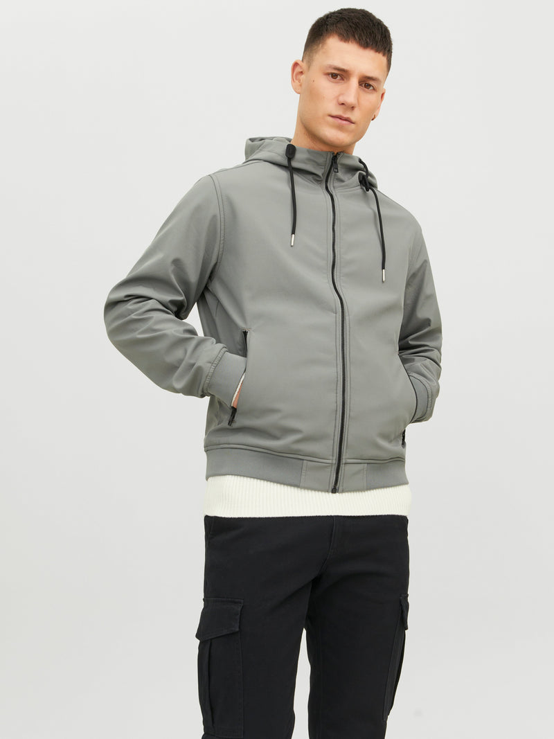 JJEBASIC SOFTSHELL HOOD NOOS 12236300 GIUBBOTTO UOMO
