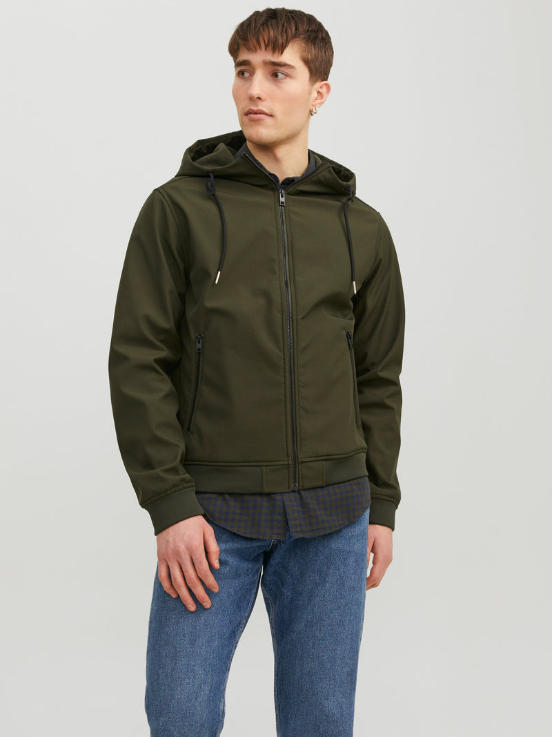 JJEBASIC SOFTSHELL HOOD NOOS 12236300 GIUBBOTTO UOMO