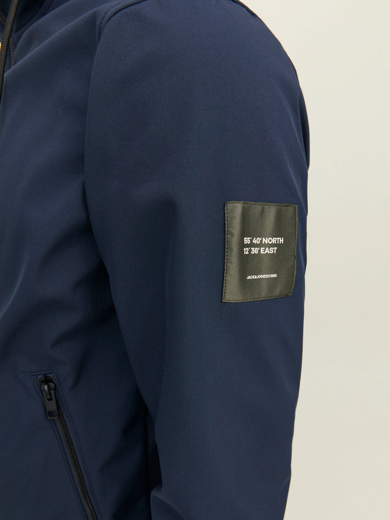 JJEBASIC SOFTSHELL HOOD NOOS 12236300 GIUBBOTTO UOMO