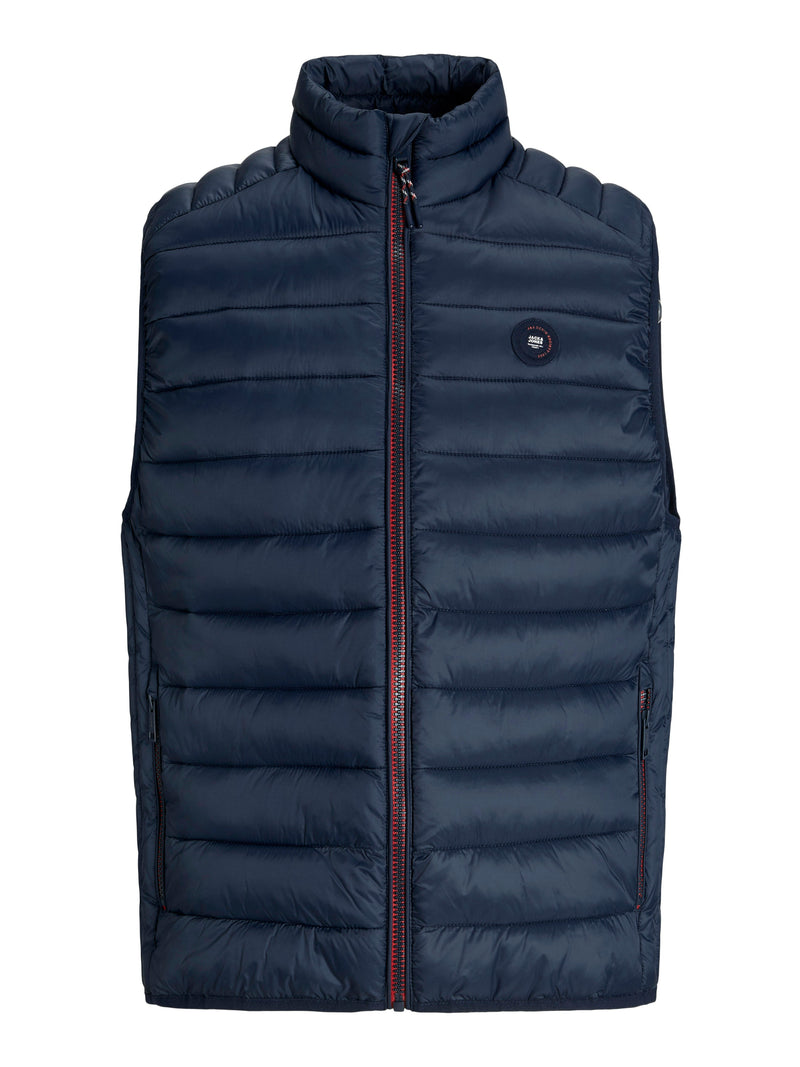 JJEBRADLEY LIGHT BODYWARMER COLLAR NOOS 12280973 GIUBBOTTO