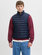JJEBRADLEY LIGHT BODYWARMER COLLAR NOOS 12280973 GIUBBOTTO