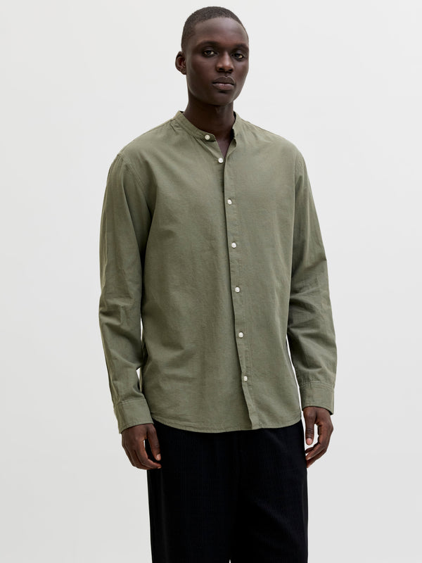 Jack & Jones Langarmhemd »JPRCCLAWRENCE LINEN SHIRT L/S SN« für Jack & Jones Langarmhemd »JPRCCLAWRENCE LINEN SHIRT L/S SN« für