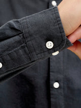 JJEBREEZE LINEN BLEND BAND SHIRT L/S SN 12288601 - CAMICIA