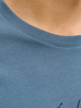 JJEDOVER DENIM TEE SS O-NECK SN 12290417 - T-SHIRT & POLO