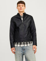 JJEDYLAN CLEAN PU JACKET NOOS 12261195 - GIUBBOTTO UOMO