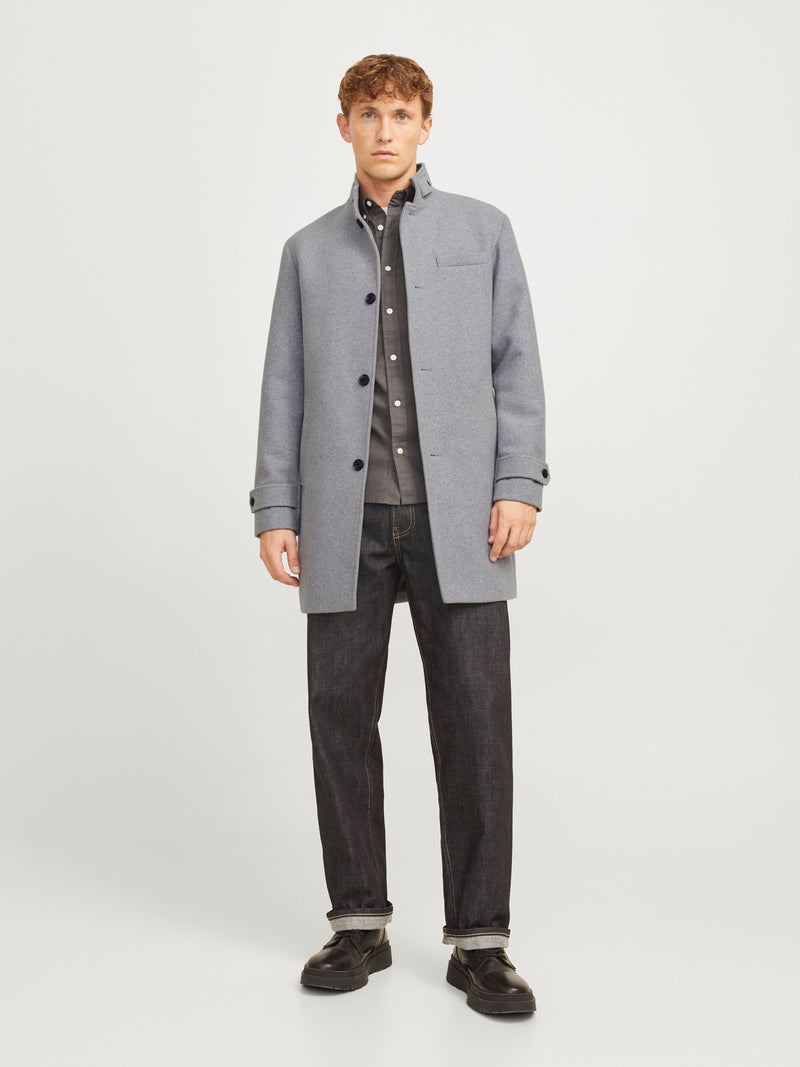 JJEMELTON WOOL BLEND COAT SN 12258672 - GIUBBOTTO UOMO