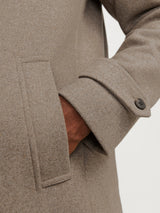 JJEMELTON WOOL BLEND COAT SN 12258672 - GIUBBOTTO UOMO