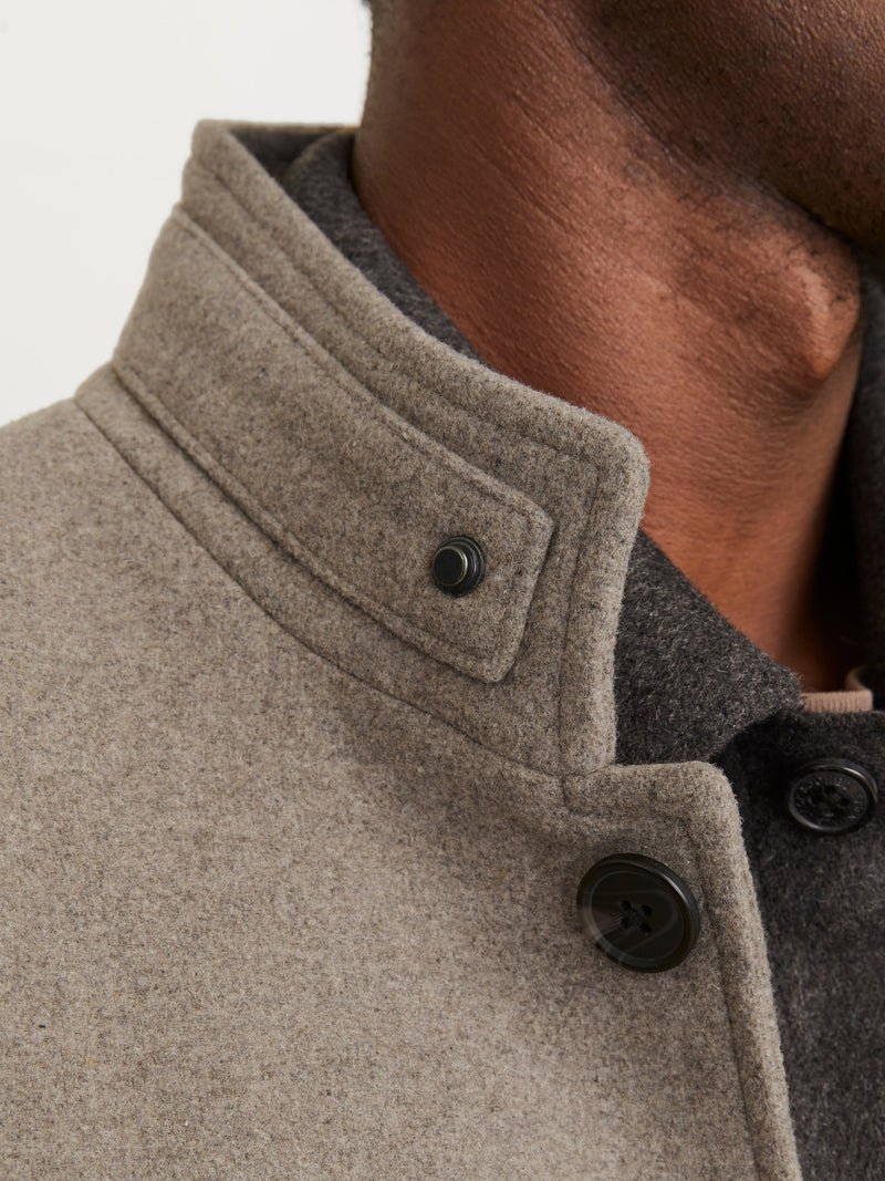 JJEMELTON WOOL BLEND COAT SN 12258672 - GIUBBOTTO UOMO