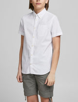 JJEOXFORD SHIRT S/S ES21 JR 12188691 - ABBIGLIAMENTO BIMBO