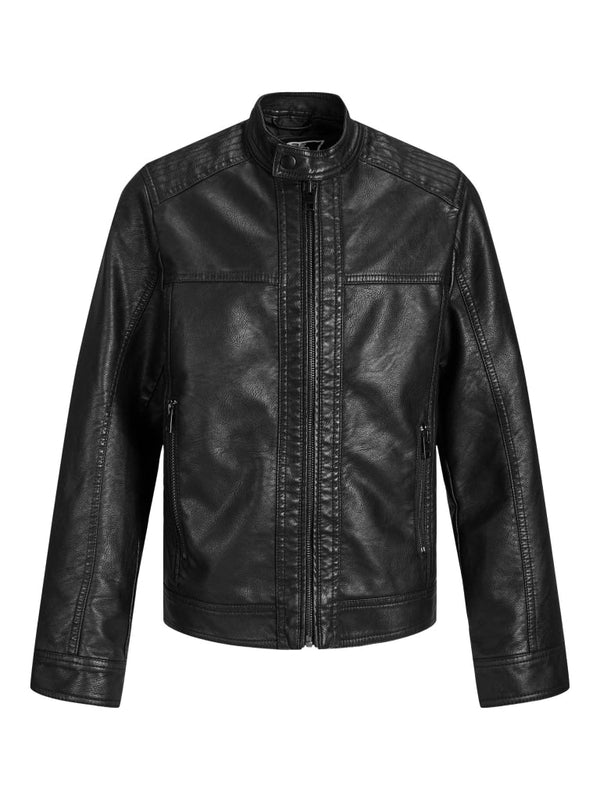 JJEWARNER JACKET JR 12183472 - 128- / Black - ABBIGLIAMENTO 