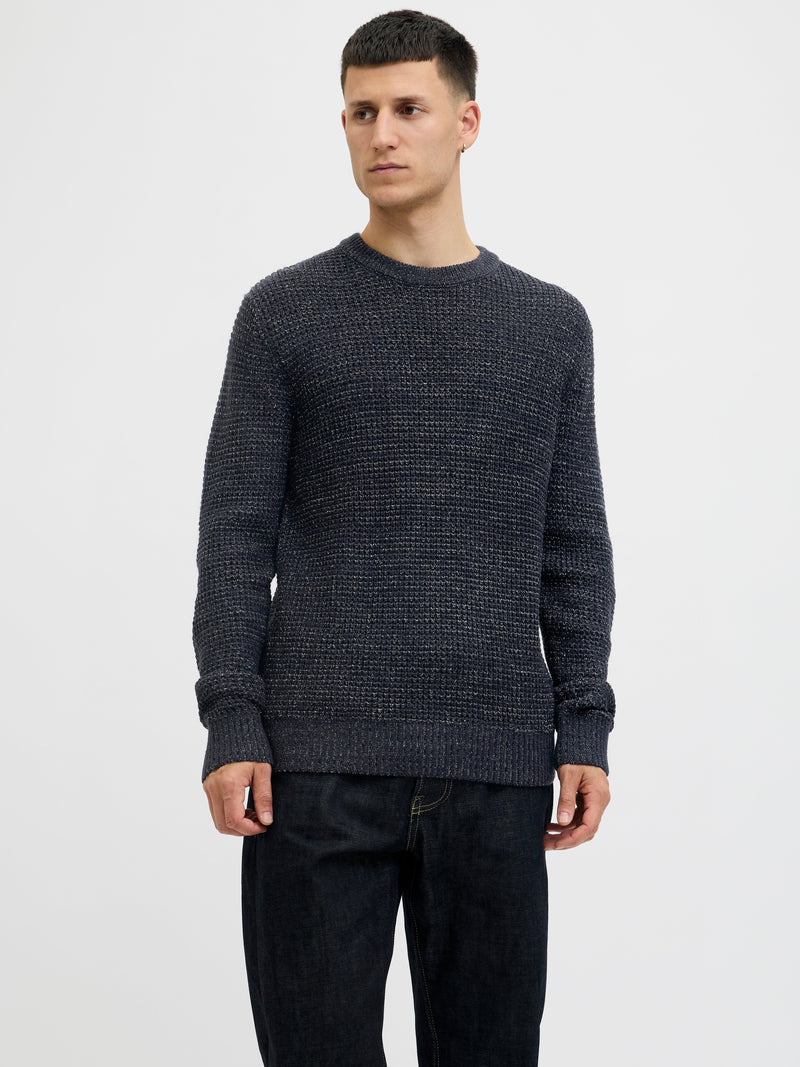 JJGLOBAL KNIT CREW NECK 12287594 - MAGLIERIA & FELPE UOMO