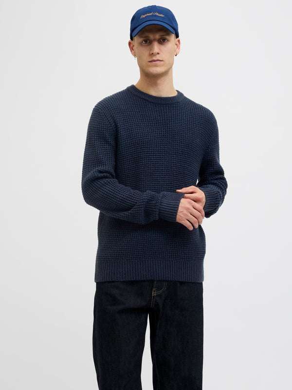 JJGLOBAL KNIT CREW NECK 12287594 - MAGLIERIA & FELPE UOMO