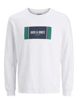 JJHAYATO TEE LS CREW NECK BTS 12282290 T SHIRT & POLO UOMO