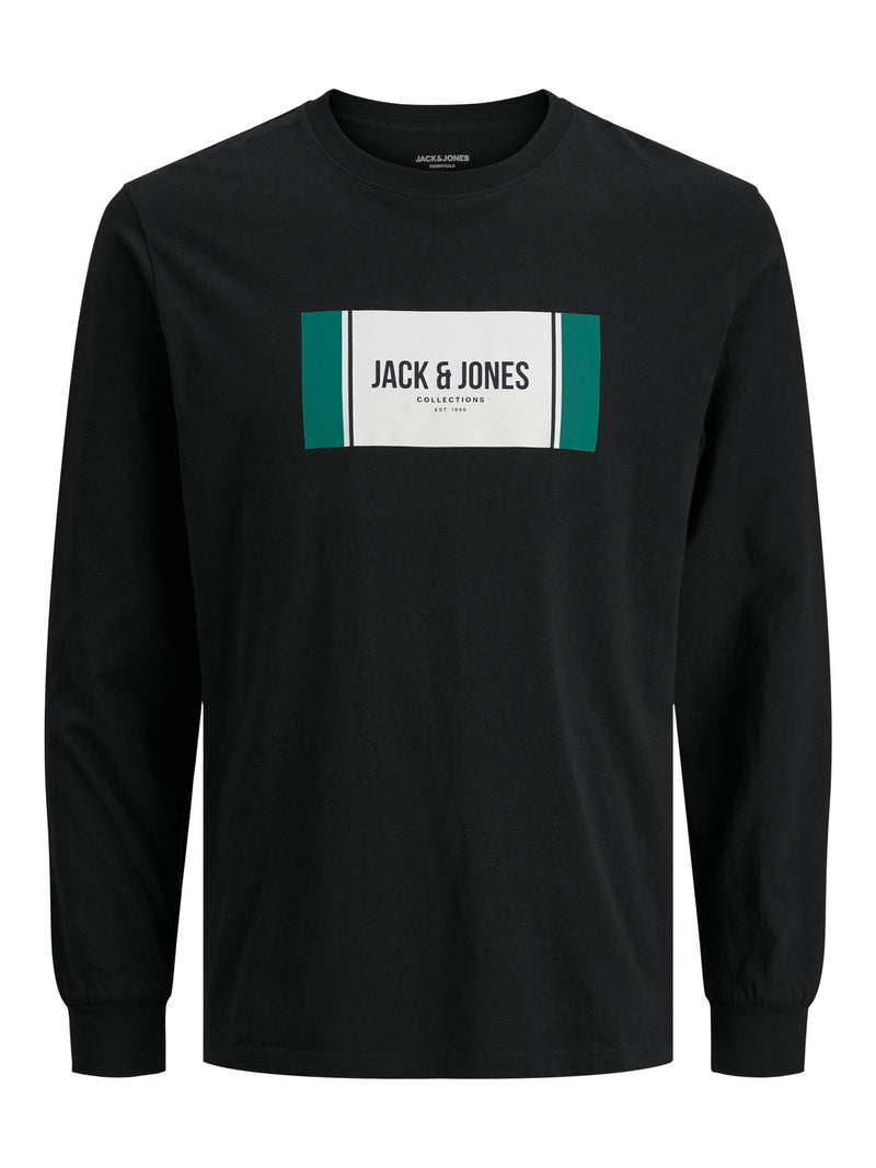 JJHAYATO TEE LS CREW NECK BTS 12282290 T SHIRT & POLO UOMO