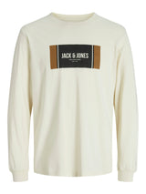 JJHAYATO TEE LS CREW NECK BTS 12282290 T SHIRT & POLO UOMO