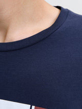 JJHAYATO TEE LS CREW NECK BTS 12282290 T SHIRT & POLO UOMO