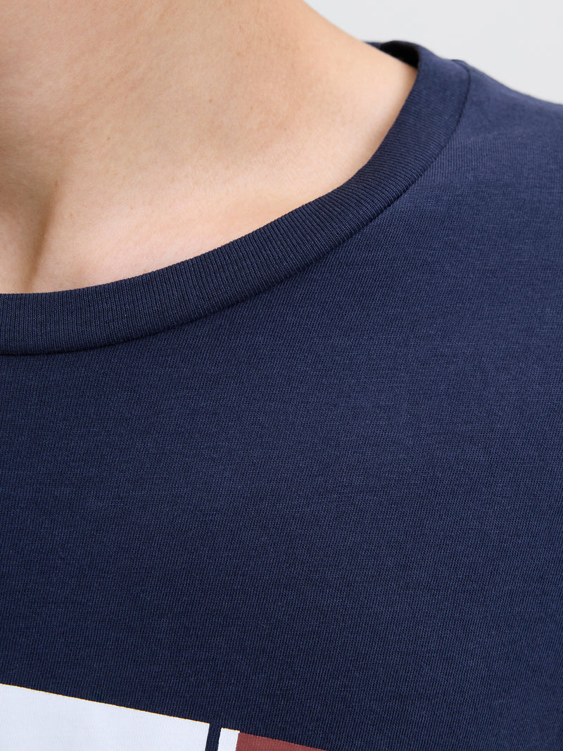 JJHAYATO TEE LS CREW NECK BTS 12282290 T SHIRT & POLO UOMO