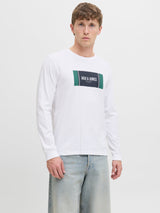 JJHAYATO TEE LS CREW NECK BTS 12282290 T SHIRT & POLO UOMO