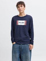 JJHAYATO TEE LS CREW NECK BTS 12282290 T SHIRT & POLO UOMO