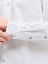 JJHENRY SLUB DETAIL SHIRT LS 12289197 - CAMICIA UOMO