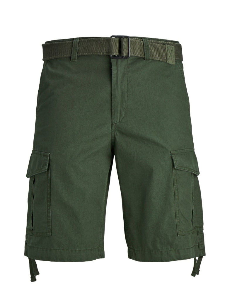 JJICHARLIE JJCARGO SHORTS AKM 803 ART 12166338 - L- / Forest