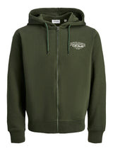 JJMAKOTO SWEAT ZIP HOOD 12278607 - MAGLIERIA & FELPE UOMO