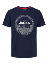 JJRALF TEE SS CREW NECK 12221002 - Navy Blazer / XS -