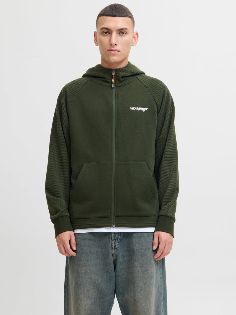 JJTHATCHER SWEAT ZIP HOOD 12278609 - MAGLIERIA & FELPE UOMO