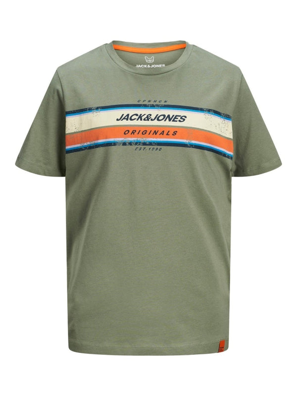 JORTYLER TEE SS CREW NECK JR ART. 12186783 - 128- / Sea 