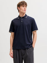JPRBLAETHAN DETAIL SS POLO SN 12292983 - T-SHIRT & POLO UOMO