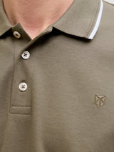 JPRBLAETHAN DETAIL SS POLO SN 12292983 - T-SHIRT & POLO UOMO
