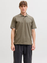 JPRBLAETHAN DETAIL SS POLO SN 12292983 - T-SHIRT & POLO UOMO