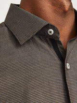 JPRBLAPARKER DETAIL L/S SHIRT NOOS 12260641 - CAMICIA UOMO