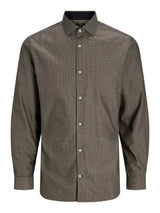 JPRBLAPARKER DETAIL L/S SHIRT NOOS 12260641 - CAMICIA UOMO