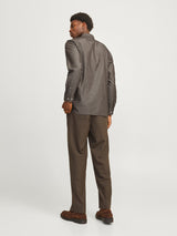 JPRBLAPARKER DETAIL L/S SHIRT NOOS 12260641 - CAMICIA UOMO