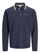 JPRBLUALVES LS POLO 12287520 - T-SHIRT & POLO UOMO