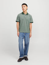 JPRBLUALVES SS POLO SN 12274681 - T-SHIRT & POLO UOMO