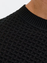 JPRBLUBARKLEY KNIT CREW NECK CH LN 12286611 - MAGLIERIA &