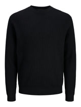 JPRBLUBARKLEY KNIT CREW NECK CH LN 12286611 - MAGLIERIA &