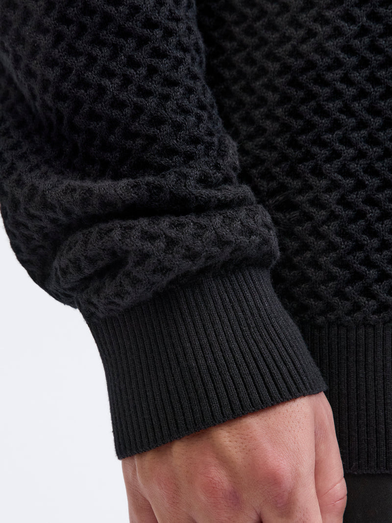 JPRBLUBARKLEY KNIT CREW NECK CH LN 12286611 - MAGLIERIA &