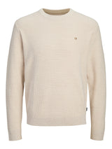JPRBLUREX KNIT CREW NECK LN 12284353 - MAGLIERIA & FELPE